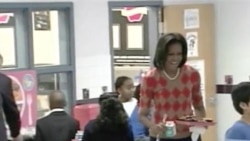 First Lady Announces Healthier US School Meals