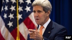 EE.UU. está dispuesto a trabajar con socios internacionales en las iniciativas de reconstrucción de Gaza, dijo John Kerry.