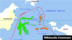 Wallacea adalah kawasan biogeografis yang mencakup sekelompok pulau-pulau dan kepulauan di wilayah Indonesia bagian tengah, terpisah dari paparan benua-benua Asia dan Australia oleh selat-selat yang dalam. (Foto: Wikipedia)