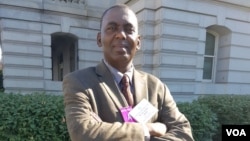 Biram Dah Abeid, Président d'IRA-Mauritanie, à Washington, le 30 juin 2016.