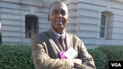 Biram Dah Abeid, Président d'IRA-Mauritanie, à Washington, le 30 juin 2016