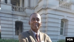 Biram Dah Abeid, Président d'IRA-Mauritanie, à Washington, le 30 juin 2016