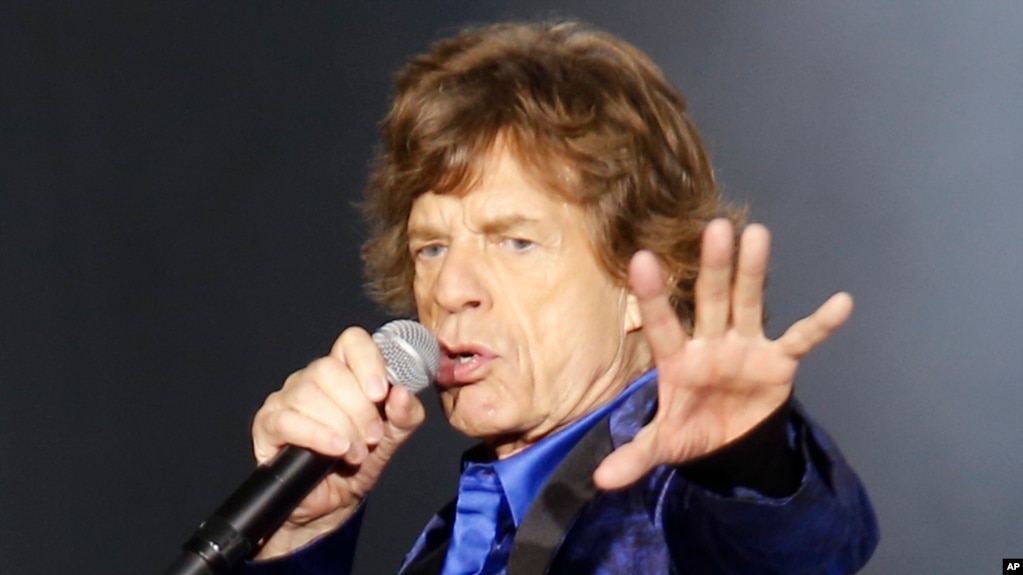 Mick Jagger y el resto de The Rolling Stones en un concierto en Pittsburgh, PA., 20-6-15. 
