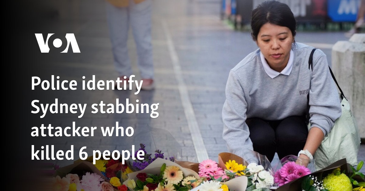 Police identify man who stabbed 6 people to death in Sydney