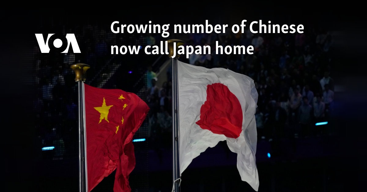 Growing number of Chinese now call Japan home