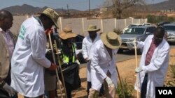 Kunanzwa iNational Clean Up Campaign eGwanda