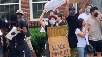 Người Mỹ gốc Châu Á biểu tình ủng hộ phong trào "Black Lives Matter" tại Washington D.C.