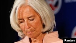 International Monetary Fund chief Christine Lagarde pauses during remarks at the U.S. Chamber of Commerce in Washington, D.C., September 19, 2013.