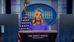 Kayleigh McEnany di Gedung Putih, 15 Desember 2020.