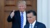 Trump habla con Romney, quien considera presentarse al Senado 