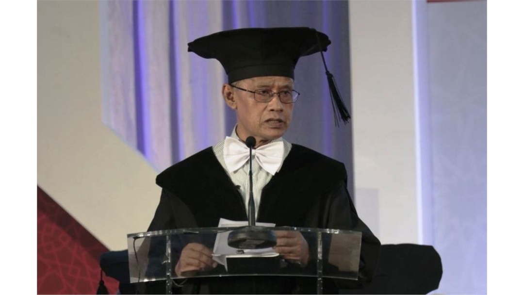 Haedar Nashir dikukuhkan sebagai Guru Besar di Universitas Muhammadiyah Yogyakarta. (Foto: Humas UMY)