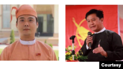 NLD လွှတ်တော်ကိုယ်စားလှယ်ဟောင်း ဦးဖြိုးဇေယျာသော် (ဝဲ)နှင့် ၈၈ မျိုးဆက်ခေါင်းဆောင် ဦးကျော်မင်းယု (ခေါ်) ဦးဂျင်မီ (ယာ)