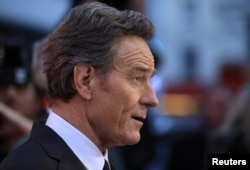 Cast member Bryan Cranston arrives for the premiere of "Last Flag Flying" during the British Film Institute (BFI) London Film Festival at the Odeon, Leicester Square, in London, Britain, Oct. 8, 2017.