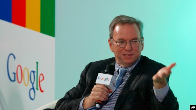 Ông Eric Schmidt