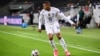 L'attaquant français Kylian Mbappé lors du match de football de la Ligue des Nations entre la Suède et la France le 5 septembre 2020 près de Stockholm.