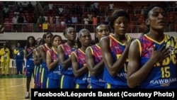Ba sani ya basi ya ba Léopards séniors ya RDC, photo ebimisa le 26 juiller 2019. (Facebook/Léopards Basket)