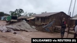 Ancuabe-Sede, província de Cabo Delgado, depois da passagem do ciclone Kenneth 