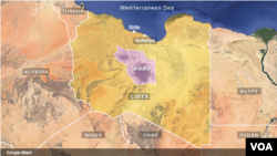 Sirte, Nofaliya, and al-Jufra district, in Libya