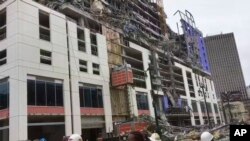 Seis pisos del hotel Hard Rock en Nueva Orleans colapsó; una persona murió y tres fueron reportadas como desaparecidas.