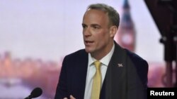 Menteri Luar Negeri Inggris Dominic Raab 