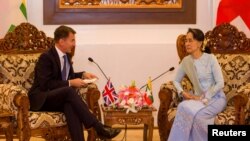 ၿဗိတိန္ႏုိင္ငံျခားေရး၀န္ႀကီး Jeremy Hunt ျမန္မာႏိုင္ငံခရီးစဥ္ (သတင္းဓါတ္ပံု)