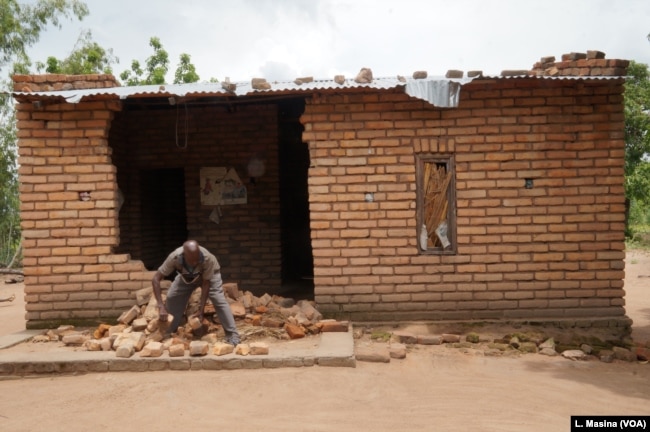 Traditional leader Jameson Maideni says the mob ransacked his house.