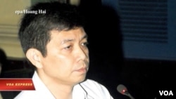 Ông Trần Huỳnh Duy Thức tại một phiên tòa hồi 2010