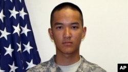 Pvt. Danny Chen,19, who was killed Monday, Oct. 3, 2011 in Kandahar, Afghanistan. (AP Photo/U.S. Army, File)