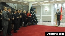 Potpredsjednik crnogorske vlade Igor Lukšić na tradicionalnom prijemu za diplomatski kor (gov.me)