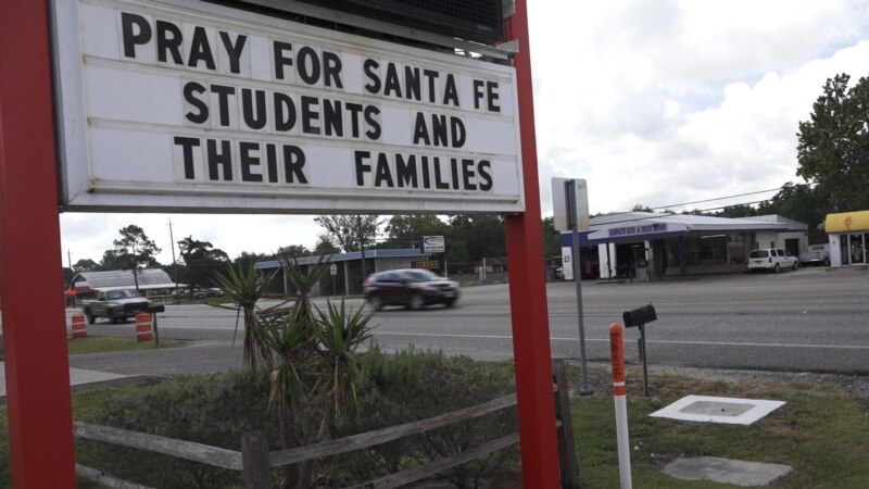 Santa Fe Students Cope in Wake of High School Shooting