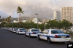 Honolulu, première escale dans la tournée du président Obama (photo du 8 novembre 2011)