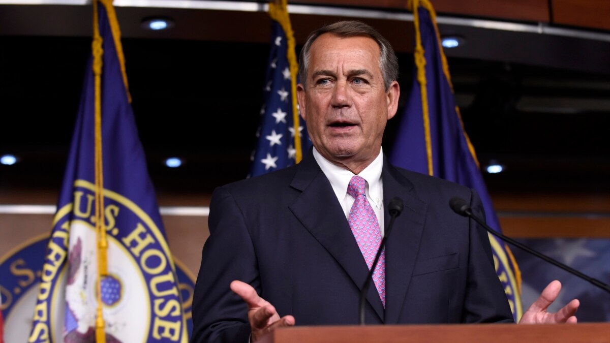 Republican Moves To Oust House Speaker John Boehner