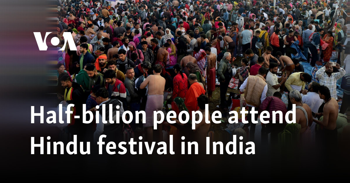 Half-billion people attend Hindu festival in India