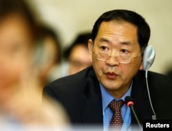 한대성 북한 제네바대표부 대사.
