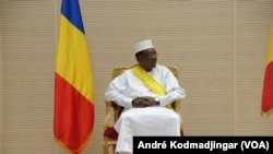 Idriss Deby Itno (VOA/André Kodmadjingar)