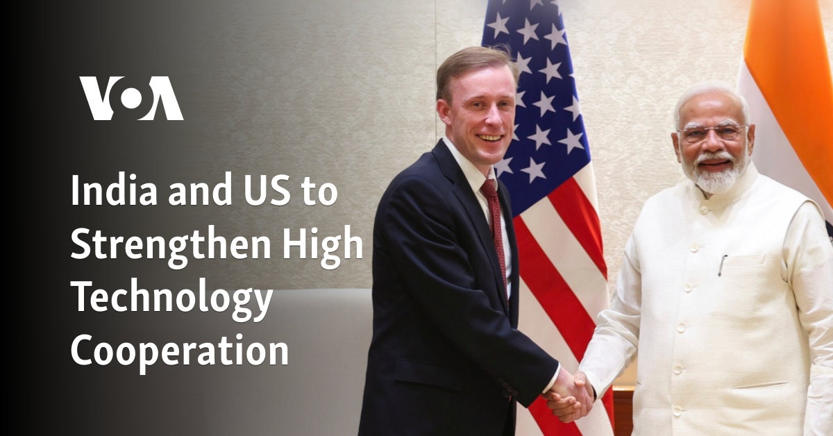 India, US to strengthen high-tech cooperation