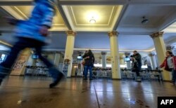 A view inside the 1938 Rodina ("Motherland") cinema, Dec. 13, 2018.