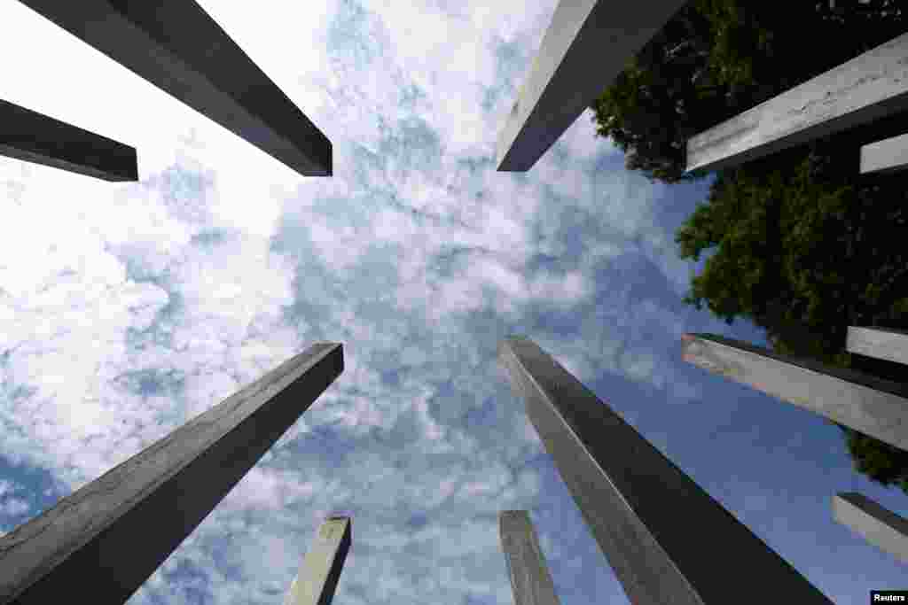 The Hyde Park memorial for the 7/7 attacks is seen in London, Britain. The July 7, 2005 London bombings, often referred to as 7/7, were a series of coordinated terrorist suicide bomb attacks, which targeted civilians traveling on the city&#39;s public transport system during the morning rush hour.