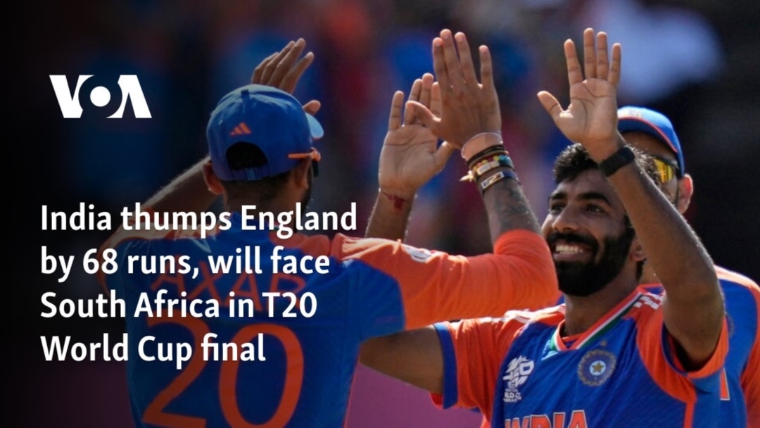 India thumps England by 68 runs