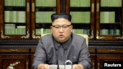 김정은 북한 국무위원장이 도널드 트럼프 미국 대통령의 유엔총회 연설에 대해 지난 21일 직접 성명을 발표했다.