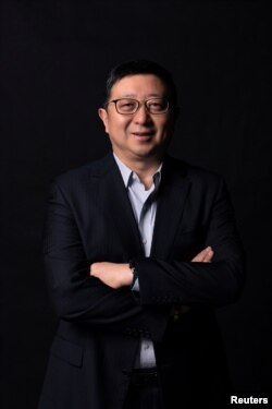 阿里巴巴发布的集团新任首席财务官徐宏的照片。（2021年12月6日）