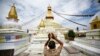 Pria Tibet Bakar Diri dekat Stupa di Ibukota Nepal