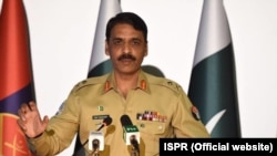 Umuvugizi w’ingabo za Pakistani General Majoro Asif Ghafoor