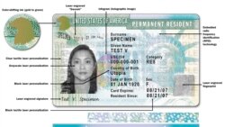 U.S.美国公民及移民事务局提供的最新绿卡版本
