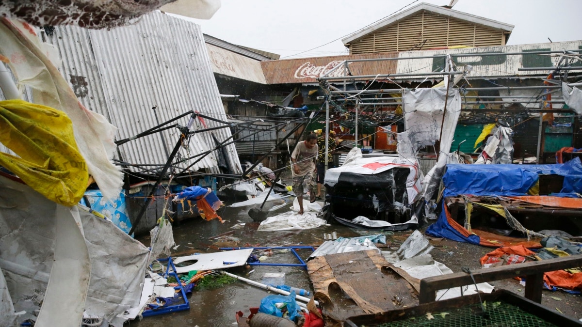 Powerful Typhoon Lashes Philippines, Killing At Least 12