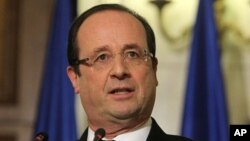 Francois Hollande souhaitait le report des négociations commerciales, mais l'Europe n'a pas suivi