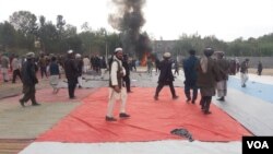 Attentat dans la province de Takhar en Afghanistan le 13 octobre 2018.