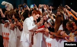 Actor K.J. Apa arrives for the world premiere of The Hate U Give at the Toronto International Film Festival (TIFF) in Toronto, Canada, Sept. 7, 2018.