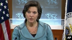 Jurubicara Deplu Amerika, Victoria Nuland mengatakan AS memuji keputusan OKI untuk menskors keanggotaan Suriah (foto: dok). 