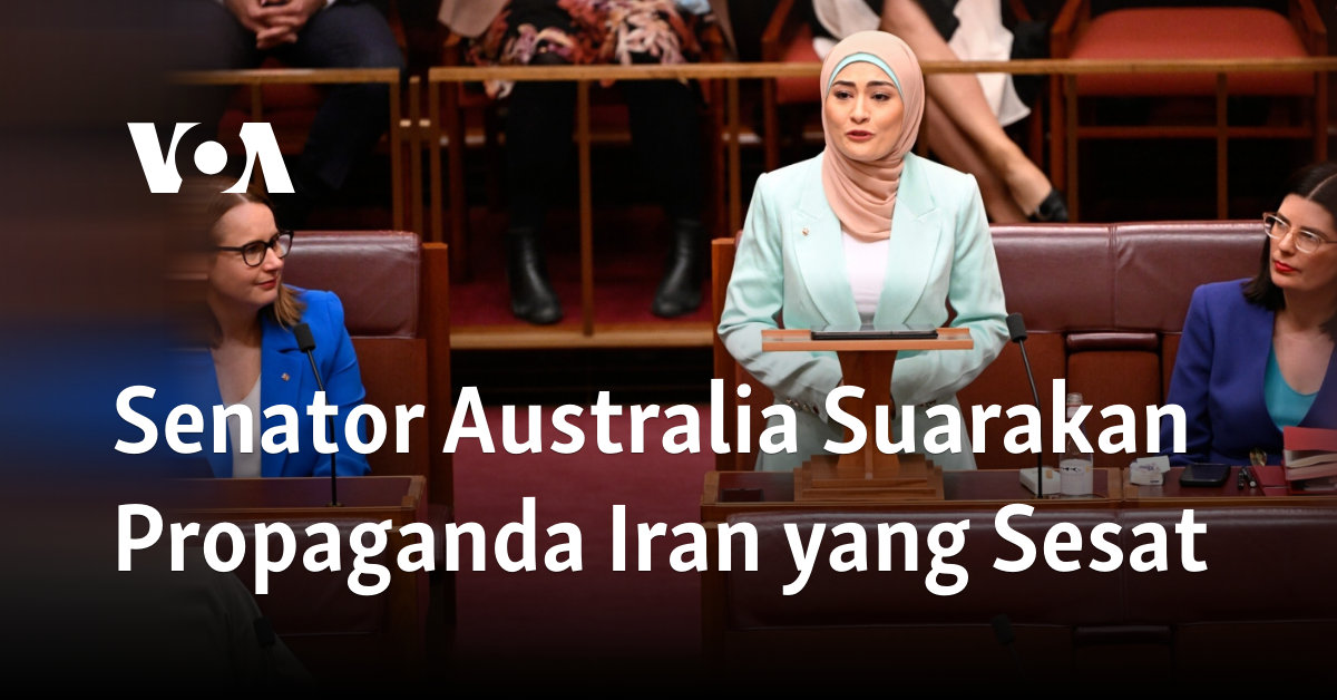 Senator Australia Suarakan Propaganda Iran yang Sesat